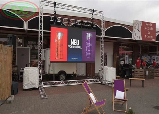 Prezzo buono La radio telecomando l'esposizione di LED all'aperto a colori P4.81 per gli eventi esteriori in linea