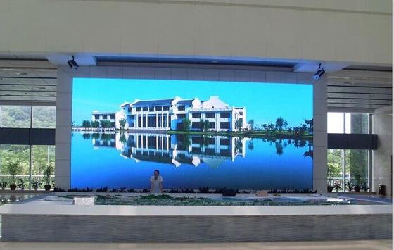 Prezzo buono Full Color Video Indoor Wall Screen P4 High Definition High Pixel 2x3m Video a LED in linea