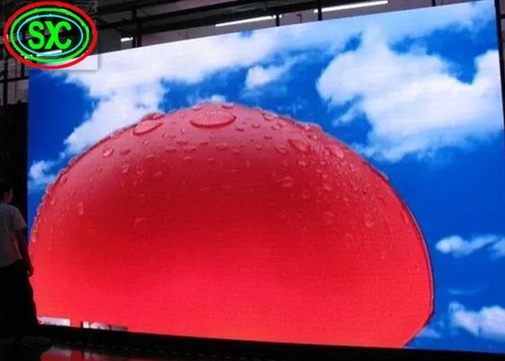 Prezzo buono schermo a LED SMD ad alte prestazioni con livello di protezione IP43 e dimensioni regolari del gabinetto 960*960mm in linea
