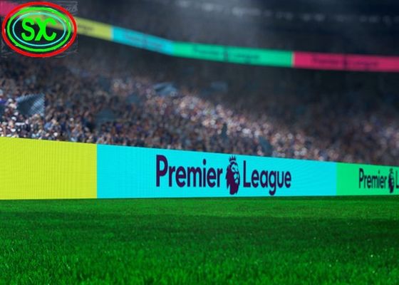 Prezzo buono P10 Perimetro dello stadio Display LED a colori 3000Hz 1R1G1B 320x160mm in linea
