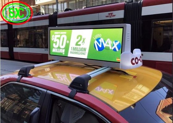 Prezzo buono Dimensione superiore 320X160mm IP65 impermeabile del modulo dello schermo P5 del taxi mobile LED per gli annunci in linea