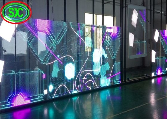 Modulo leggero per schermo LED trasparente in alluminio, perfetto per la visualizzazione
