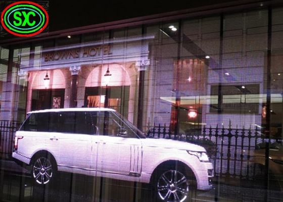 Disegno a LED trasparente per applicazioni esterne versatili