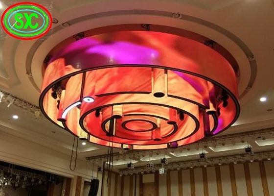 Prezzo buono P6 ha condotto l'esposizione di LED dell'interno infiammante di colore pieno della curva, sistema di 27777 Dots Per Square Meter Novar in linea