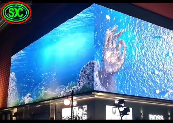 Prezzo buono P6 Pubblicità 27777 punti/mq di LED esterno in alluminio a fusione a stampa 576*576MM Dimensione del modulo in linea