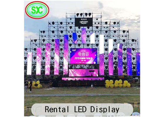 Prezzo buono P3.91 schermo a LED a stampo in alluminio a LED a stampo 768 mm x 768 mm scatola 3 anni di garanzia in linea