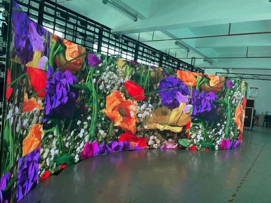 3840hz la fase curva flessibile LED scherma per uso all'aperto e dell'interno