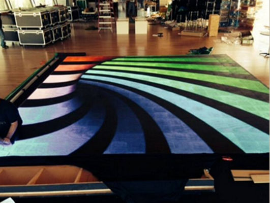 Prezzo buono Modulo P1.9 LED Dance Floor 250*250 / dance floor LED a colori per DJ SMD video dance floor in linea