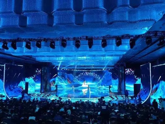 Locativi dell'interno di alta risoluzione principali visualizzano parete di pubblicità di 3.91mm la video