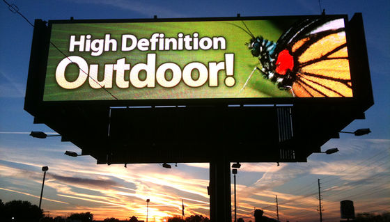 P6 Outdoor LED Billboard 6mm Pixel Pitch IP65 impermeabile