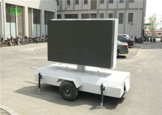Prezzo buono il rimorchio digitale mobile principale all'aperto del cartellone pubblicitario di lR1G1B p4.81, camion montato ha condotto l'esposizione in linea