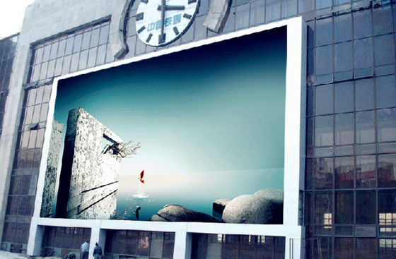 Display a LED a colori pieni P10 Billboard Video Wall Outdoor Per la pubblicità commerciale
