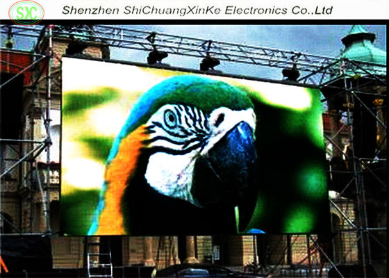 Prezzo buono La pubblicità all'aperto impermeabile all'aperto leggera del passo 8mm del pixel PH8 dell'esposizione di LED di colore pieno ha condotto lo schermo di visualizzazione in linea