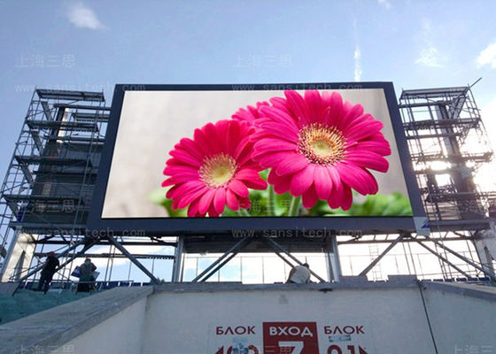 Prezzo buono Display a LED a colori a prova d'acqua per esterni P6 6mm Pixel Pitch 5000cd/m2 Luminosità in linea