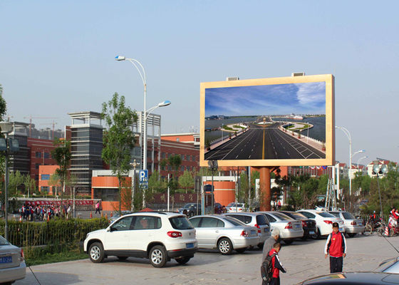 P8 all'aperto Full Color LED Billboard Screen 8mm Pixel Pitch IP65 impermeabile