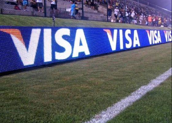 Perimetro dello stadio di calcio Pubblicità Billboard P5 Stadio LED Video Display Banners