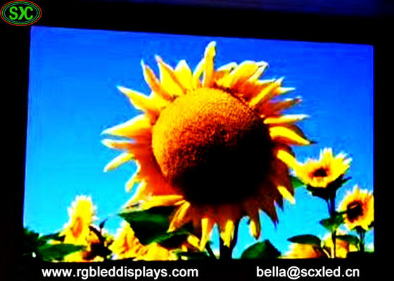 Noleggio schermo scatola di ferro / alluminio a fusione P20 impermeabile schermo a LED video muro poster dinamico esterno pubblicità