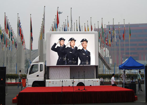 Prezzo buono All'aperto Full Color Mobile Truck Led Display Panel Led Mobile Billboard impermeabile in linea