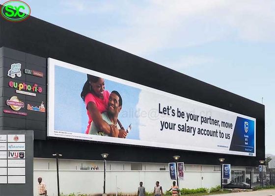 Il colore pieno di alta risoluzione LED di pubblicità P10 scherma IP65 impermeabile