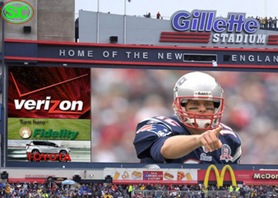 Il livello P10 l'esposizione di LED dello stadio di pallacanestro di velocità di rinfrescamento con 5 anni di garanzia