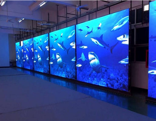 Prezzo buono Display LED per interni P3.91 500x1000mm 5500Cd Luminosità display a LED a colori per interni a colori in linea