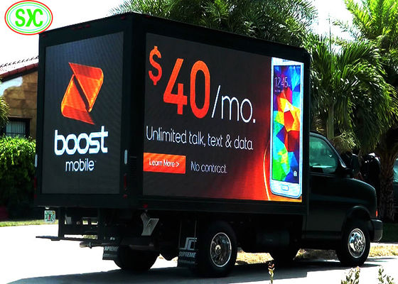 Prezzo buono La Nigeria ha personalizzato lo schermo di visualizzazione mobile del LED del camion P4.81 rispettoso dell'ambiente in linea