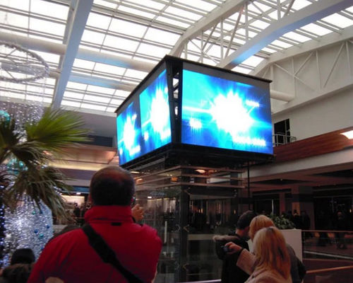 Prezzo buono Display LED Cubo HD P1.86 Schermo LED Interno P5mm Cartellone LED Alimentatore Mean Well 3840Hz In linea