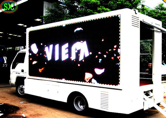 Prezzo buono Passo principale montato su veicolo 6mm di pubblicità del camion del LED dello schermo di colore pieno mobile del camion in linea
