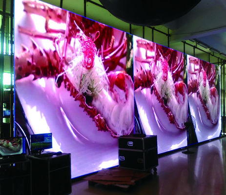 Prezzo buono P0.9 schermo a led all'aperto armadi di noleggio luminosità IP65 6500cd diodi Natiosnstar scheda di visualizzazione a led all'interno in linea