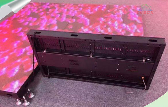 Prezzo buono Indoor HD P1.25 LED Dance Floor per club notturno DJ, 1/5 densità di scansione WIFI controllo led dance floor In linea