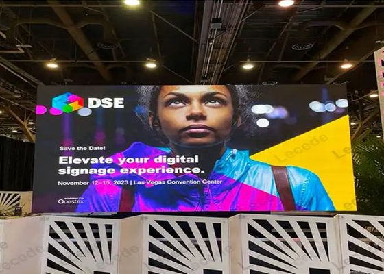 SMD2121 Display in alluminio a colata a colori interni a LED P3 576X576mm