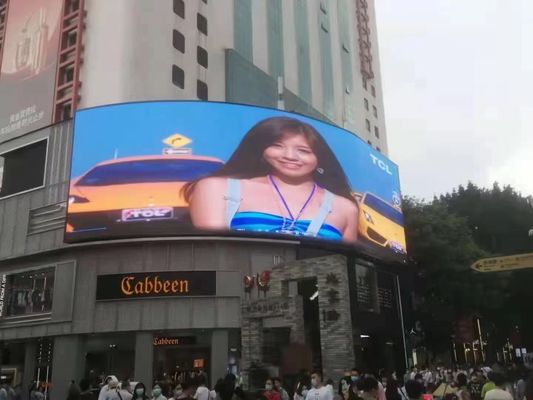 P6 all'aperto a colori LED display pubblicitario a led video wall billbo