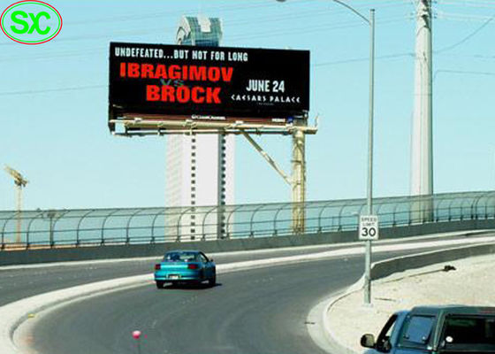 Pubblicità diritta di alluminio di SMD la video ha condotto i tabelloni per le affissioni rispettosi dell'ambiente