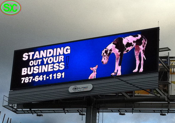 Video grande principali fisse all'aperto del tabellone per le affissioni dell'esposizione di pubblicità impermeabili