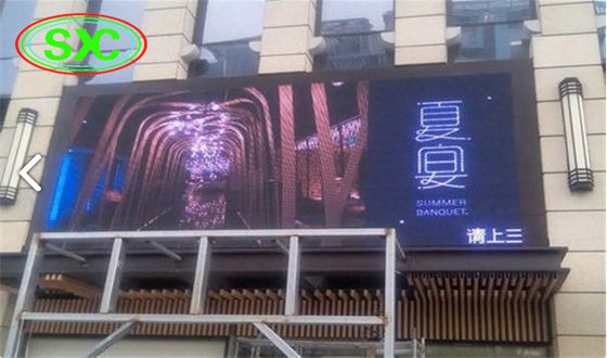 Prezzo buono Fissi all'aperto installano l'esposizione di LED all'aperto principale di colore pieno dello schermo P8 SMD in linea