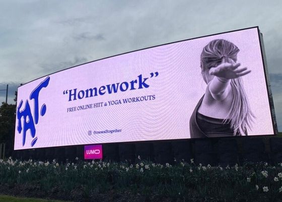 P4 SMD3535 Espositori esterni a LED a colori fissi