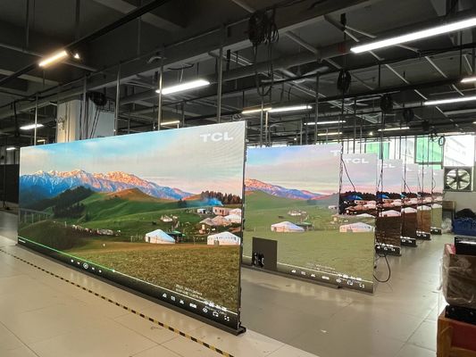 Prezzo buono Gli schermi LED ad alta risoluzione per la pubblicità interna utilizzano lampade Epistar e IC MBI 5124 in linea