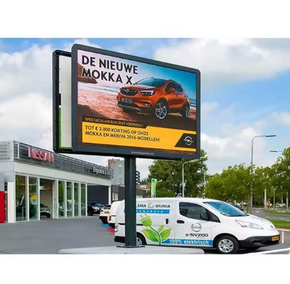 Ultra-sottile Full Color Outdoor Advertising LED Intaglio di Fusione Aluminio P8 Eco-Friendly