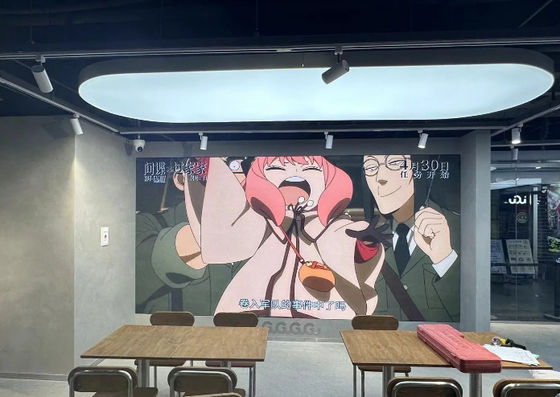 P3 Indoor Full Color LED Infisso in alluminio a fusione a stampo 128 X 64 Dot Matrix 3 anni di garanzia