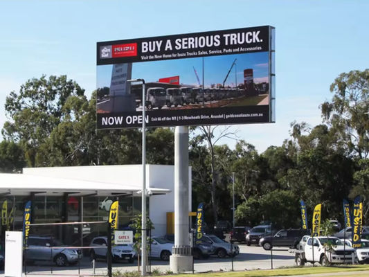 Schermo in alluminio a colori a LED per esterni impermeabile con garanzia di 3 anni