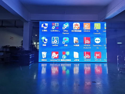 Alto luminosità display a led a colori P2 640x640mm in affitto schermo pubblicitario a led interno per chiese