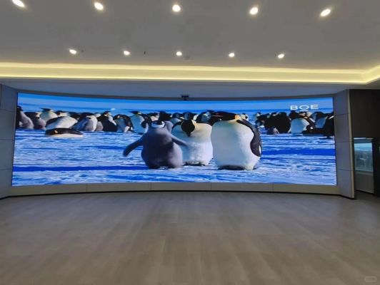 Prezzo buono COB HD P1.5 Outdoor Full Color LED Die-Cast Aluminum 64*32 Dot Matrix Module Risoluzione In linea