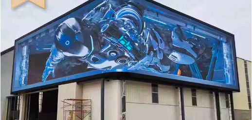 P8 schermo pubblicitario a LED fisso all'aperto a risparmio energetico