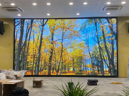 P2.5 Display LED HD a colori interni con armadio in alluminio a fusione a stampa