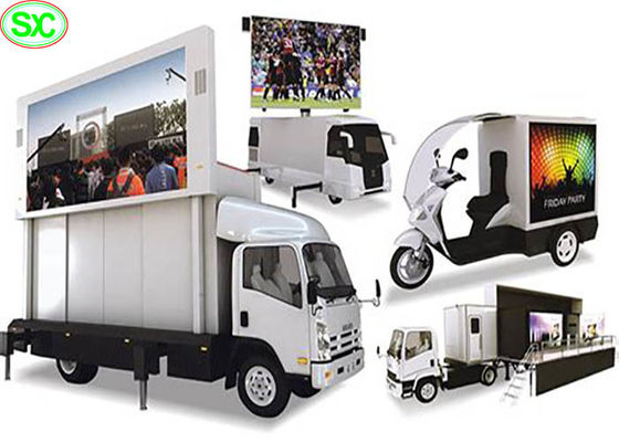 Prezzo buono Il camion mobile all'aperto di pubblicità P5 ha montato luminosità dello schermo del LED l'alta in linea