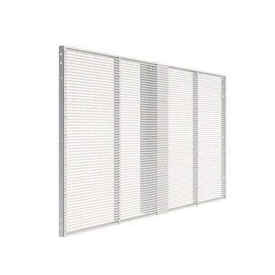 Qualità Schermo LED Trasparente a Noleggio P4.81 Scansione 1/16 Modulo 250*250mm per Centro Commerciale Strada Fabbrica