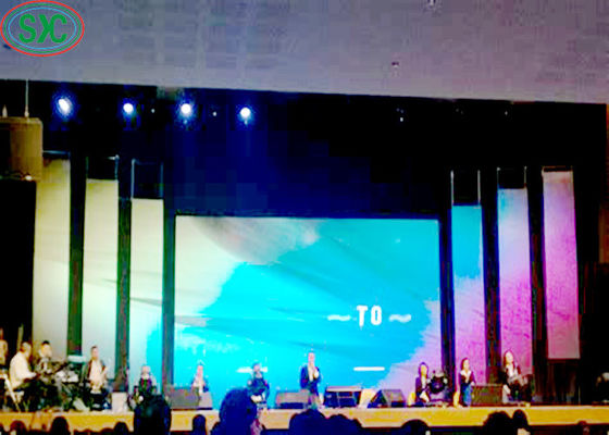 Epistar Chip Indoor P3 Stage LED Die-Cast Aluminum Screen con alloggiamento in acciaio e ferro