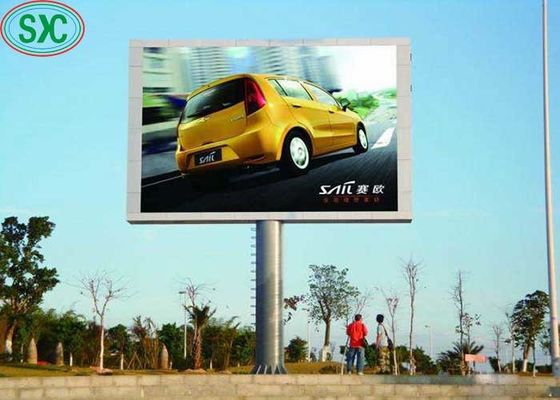 Prezzo buono Display LED a colori pilastro unico P10 LED Screen di noleggio Cartellone 3 anni di garanzia in linea