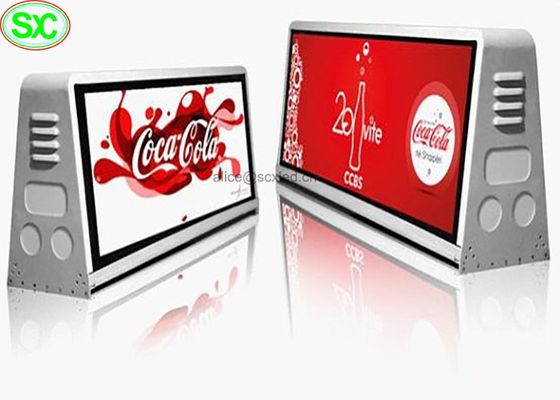 384*128 punti Risoluzione dello schermo Cartellone LED auto 2.5 mm Dimensione di passo per display resistente alle intemperie