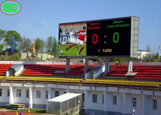 Prezzo buono Esposizioni di LED dello stadio del tabellone segnapunti di calcio P6 all'aperto con Nationstar LED in linea